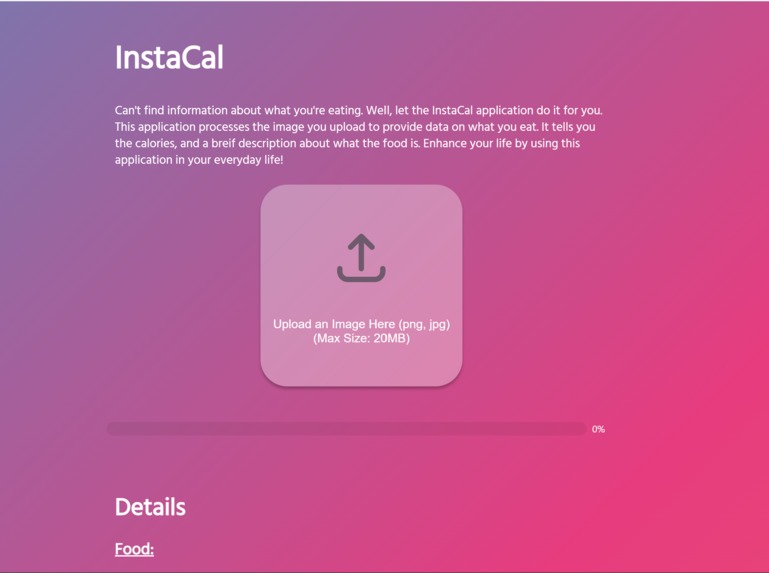 InstaCal – screenshot 1