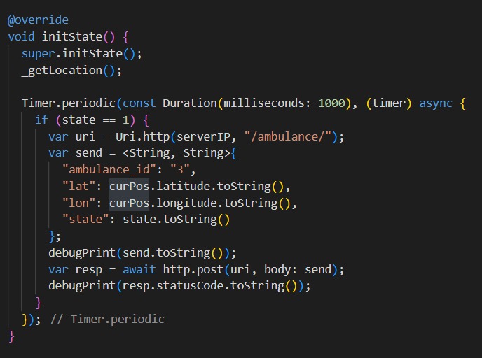 Ambulert – screenshot 1