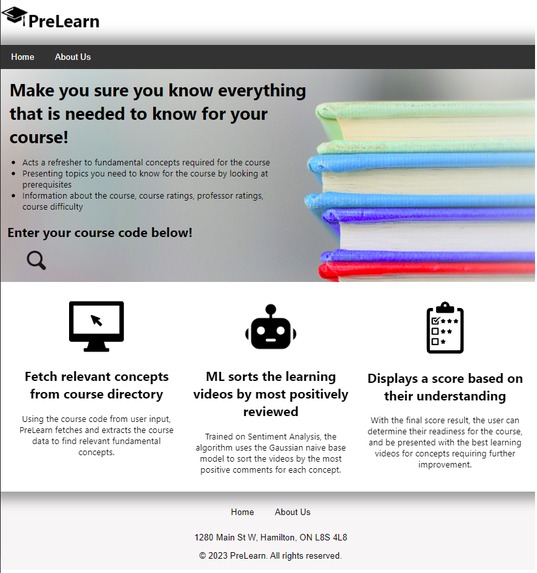 PreLearn – screenshot 1
