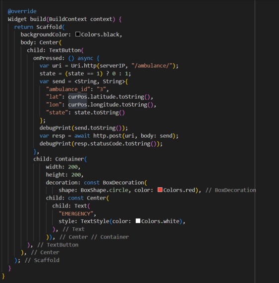 Ambulert – screenshot 2