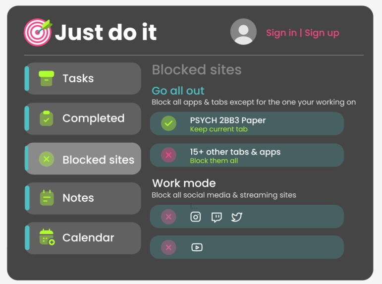 Just Do it  – screenshot 3