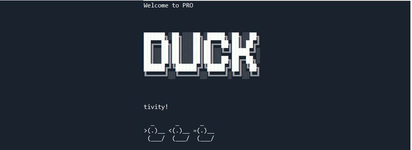 ProDUCKtivity – screenshot 1
