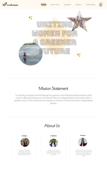 ecofemme – screenshot 2