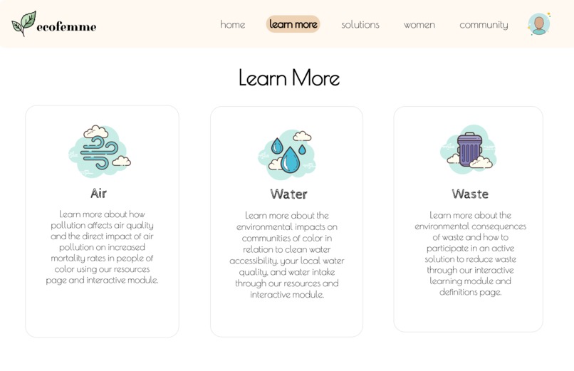 ecofemme – screenshot 3