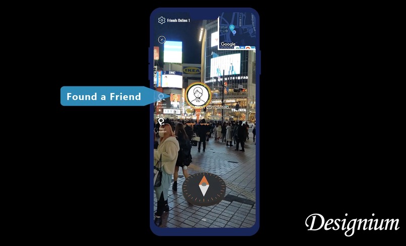 AR Friend Finder – screenshot 1