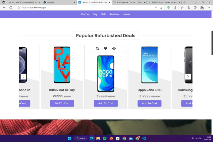 Old Electronics Gadget Selling Website – screenshot 2