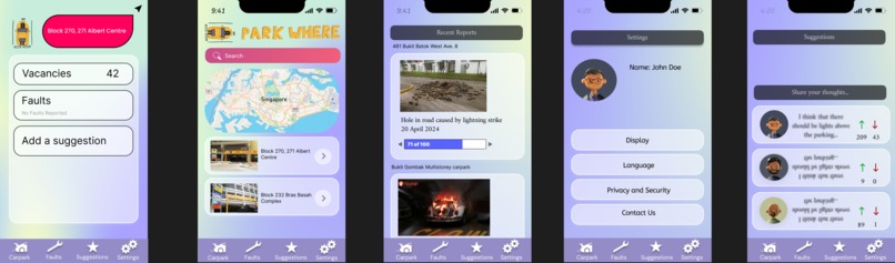 TEAM 15_ParkWhere – screenshot 1