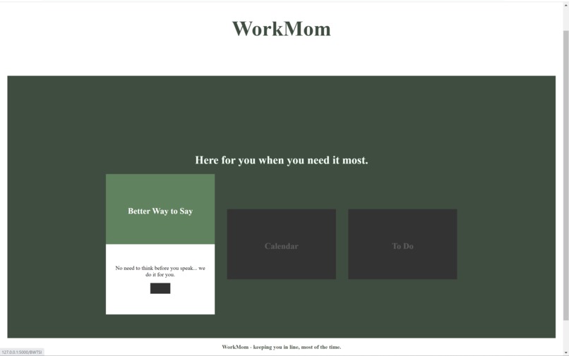WorkMom – screenshot 2
