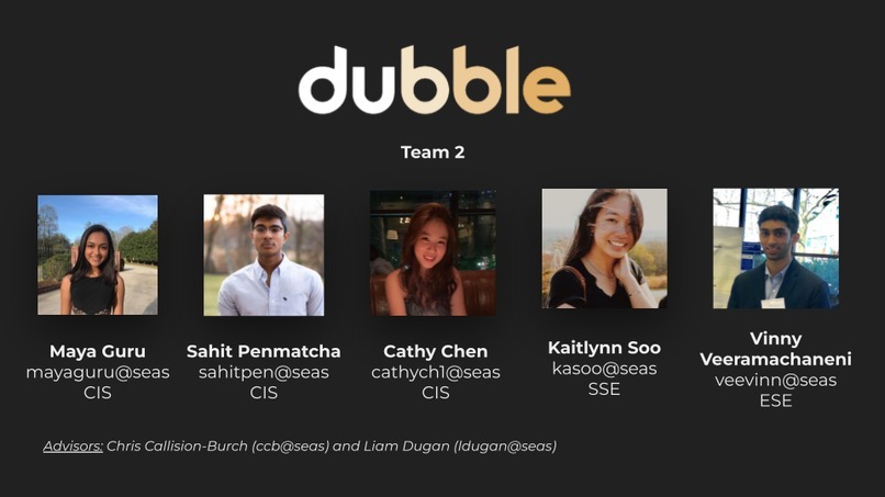 Team 2: Dubble – screenshot 1