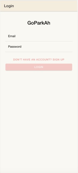 Team84_GoParkAh – screenshot 1