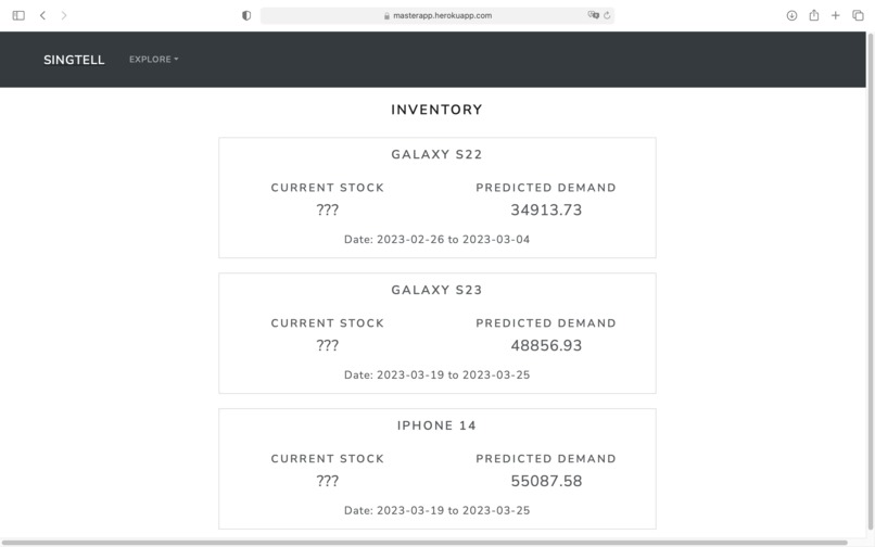 SingTell – screenshot 4