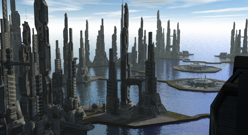 Futuristic City Sky line  – screenshot 3