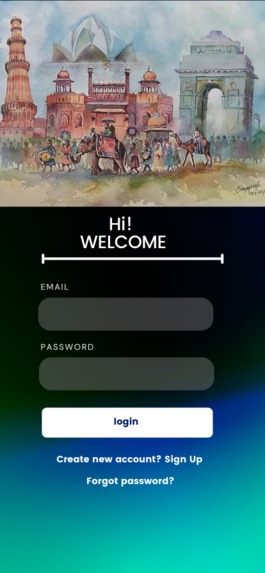 AR APP FOR TOURISM  – screenshot 1