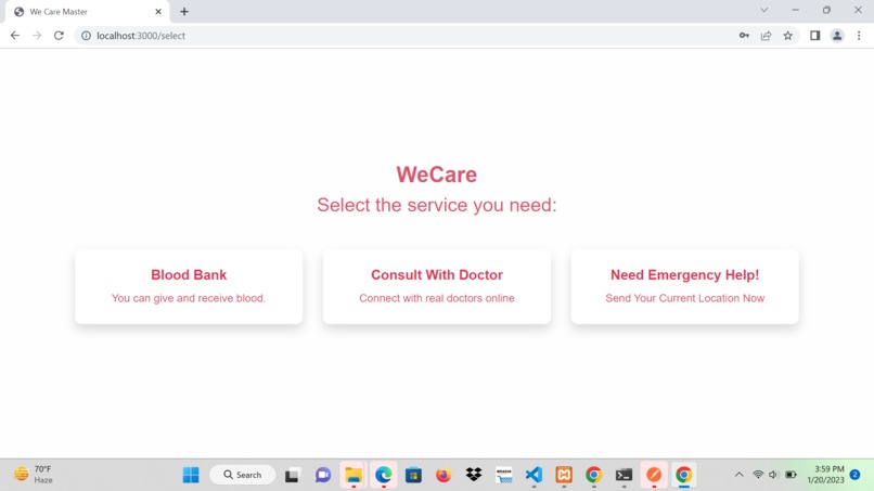 WeCare – screenshot 1
