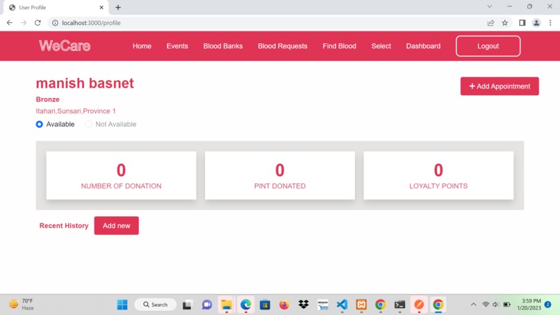WeCare – screenshot 4