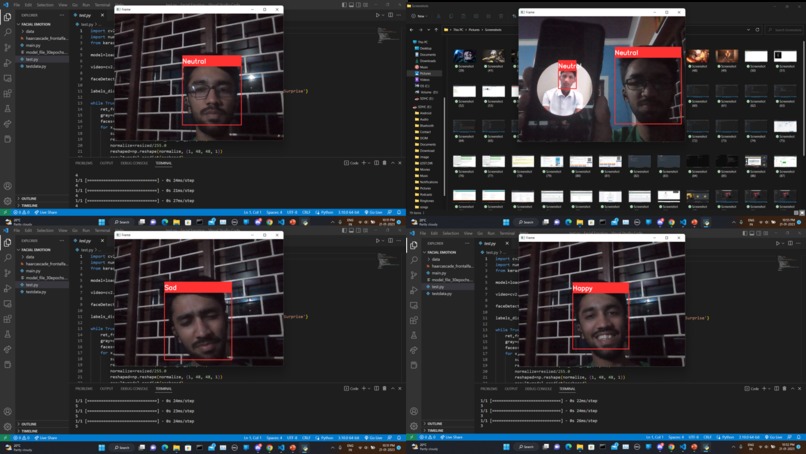 Facial Emotion Recognition by 404ErroR team no 7 – screenshot 1