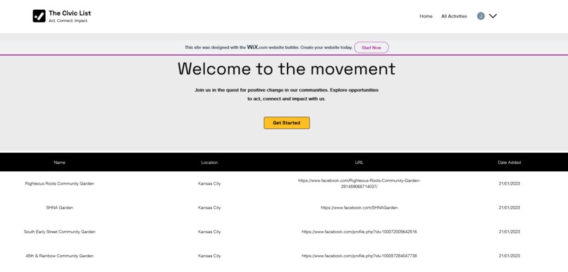 The Civic List – screenshot 3