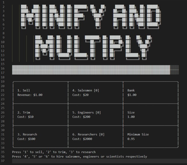 Minify and Multiply – screenshot 1