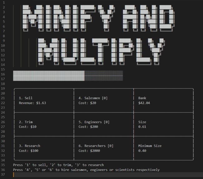 Minify and Multiply – screenshot 2