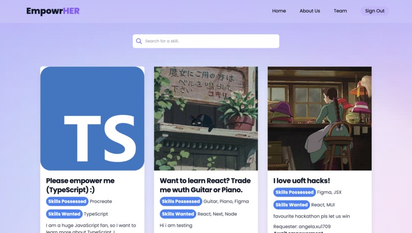 EmpowrHER – screenshot 6