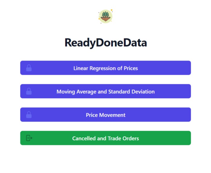 ReadyDoneData – screenshot 1