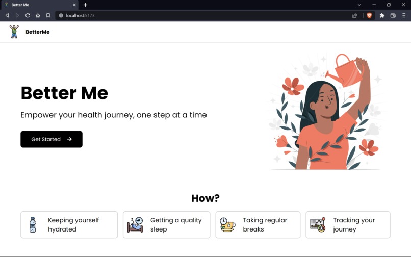 BetterMe – screenshot 1
