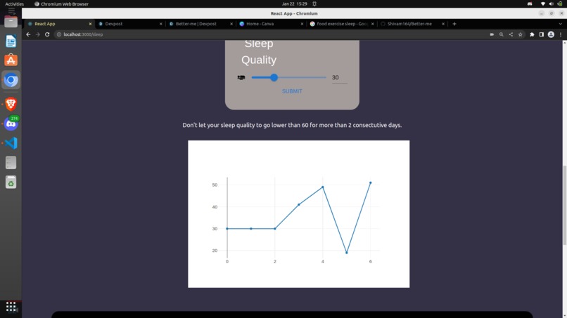 Better-me – screenshot 1