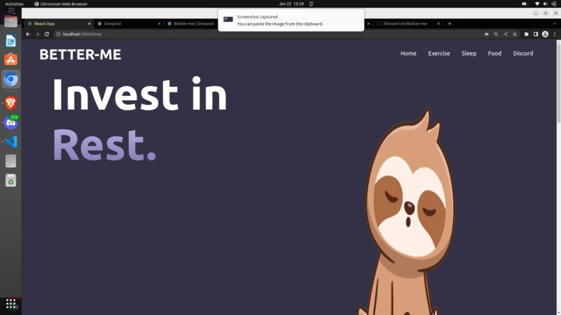 Better-me – screenshot 3