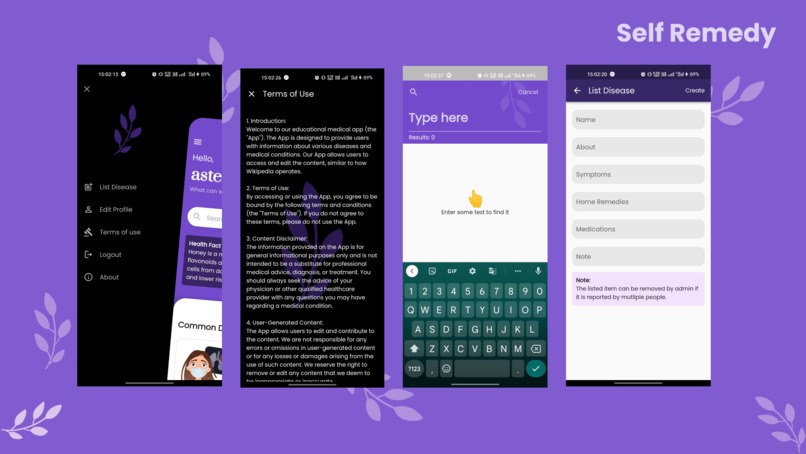 Self Remedy – screenshot 2