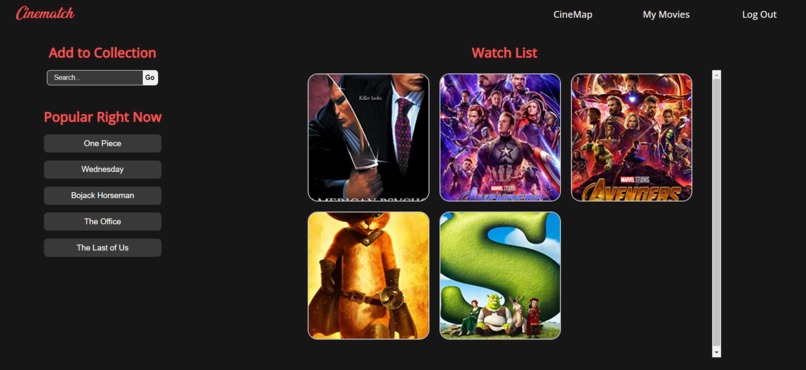 CineMatch – screenshot 1