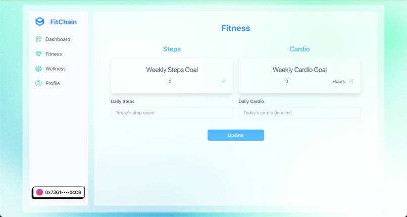 FitChain – screenshot 3