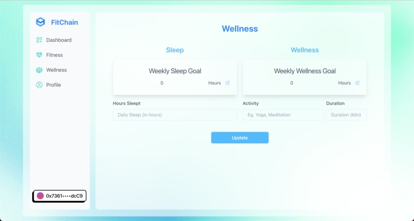 FitChain – screenshot 4