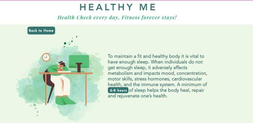 Healthy Me – screenshot 4