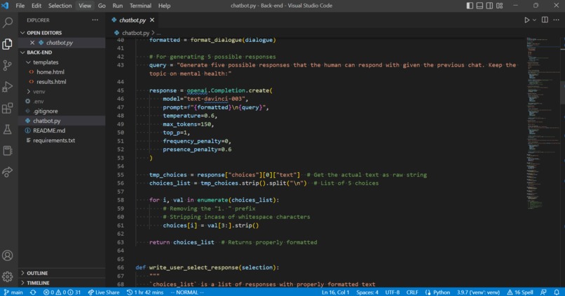 a conversation... – screenshot 4