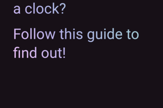 Finding South With A Clock