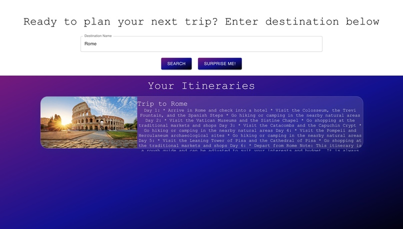 Travelogue – screenshot 1