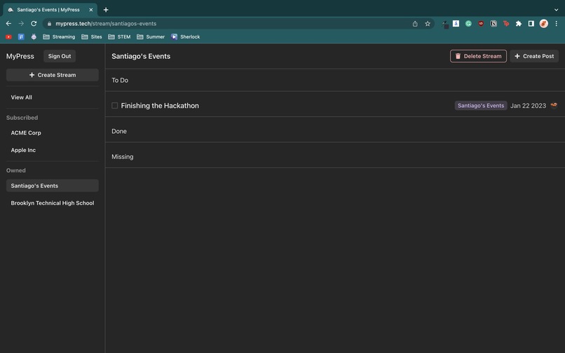 MyPress – screenshot 5