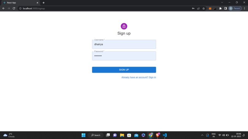 VerifyMe – screenshot 3