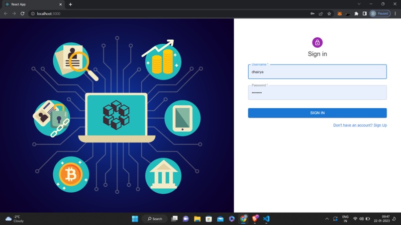 VerifyMe – screenshot 1
