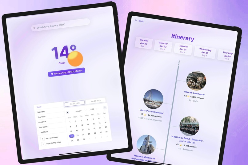AI-tinerary – screenshot 2