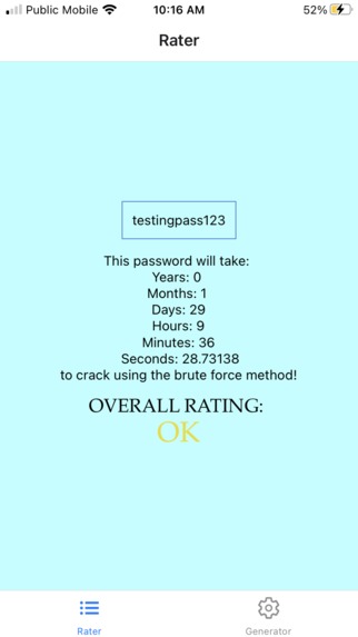 Passcrack – screenshot 1