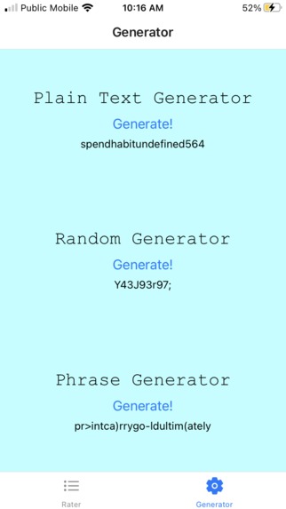 Passcrack – screenshot 2