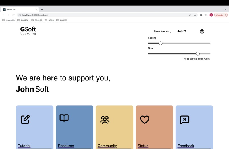 GSoft Boarding – screenshot 1