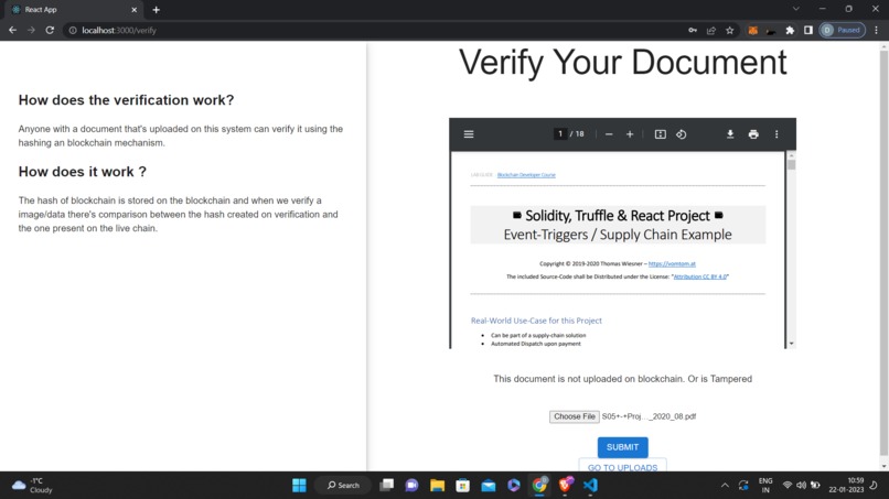 VerifyMe – screenshot 4