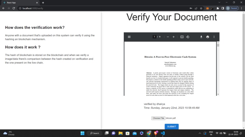 VerifyMe – screenshot 5