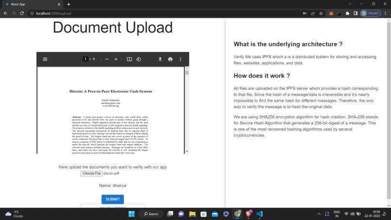 VerifyMe – screenshot 6