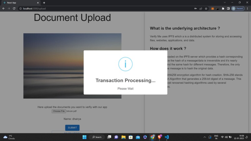 VerifyMe – screenshot 7
