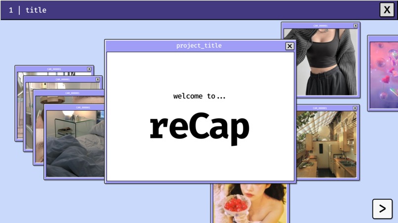 reCap – screenshot 1