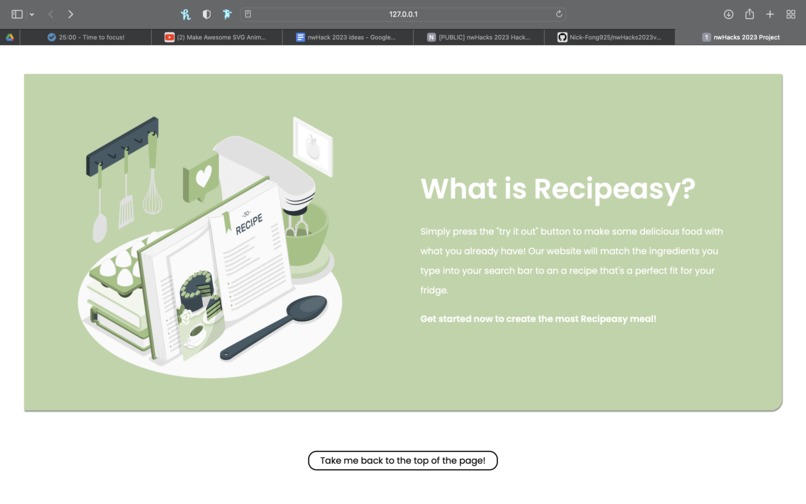 Recipeasy  – screenshot 1