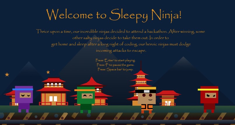 Sleepy Ninja – screenshot 1